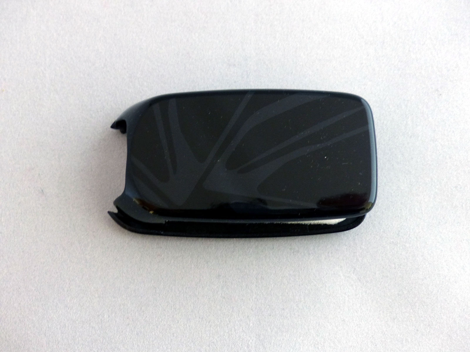 1x Schlüsselschale Schlüsselcover Fiat TIPO 500X schwarz Ornamente Muster