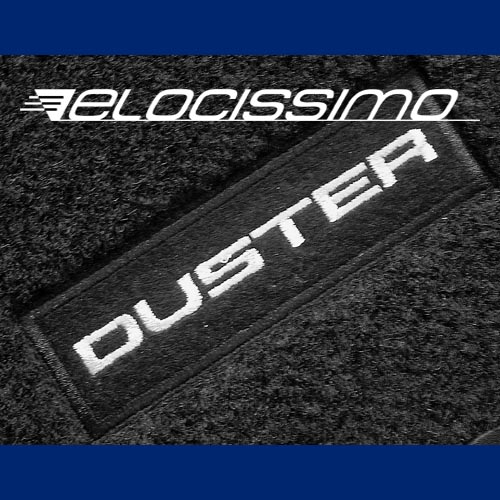 Dacia Duster 4x2 original Fußmatten Teppich Paßform schwarz 4 teilig 2010-2017